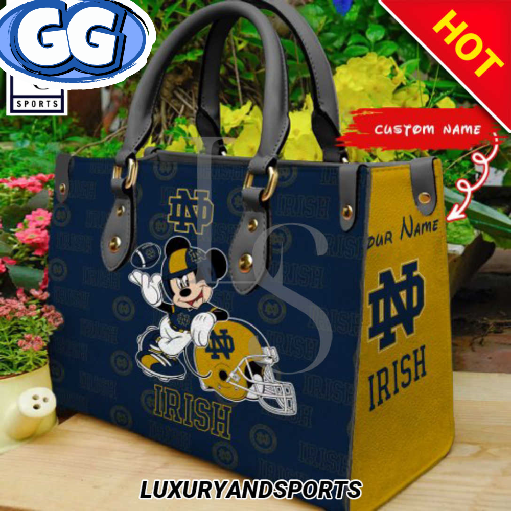Notre Dame Fighting Irish Mickey Women Leather Handbag.jpg