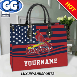 st louis cardinals mlb leather bag