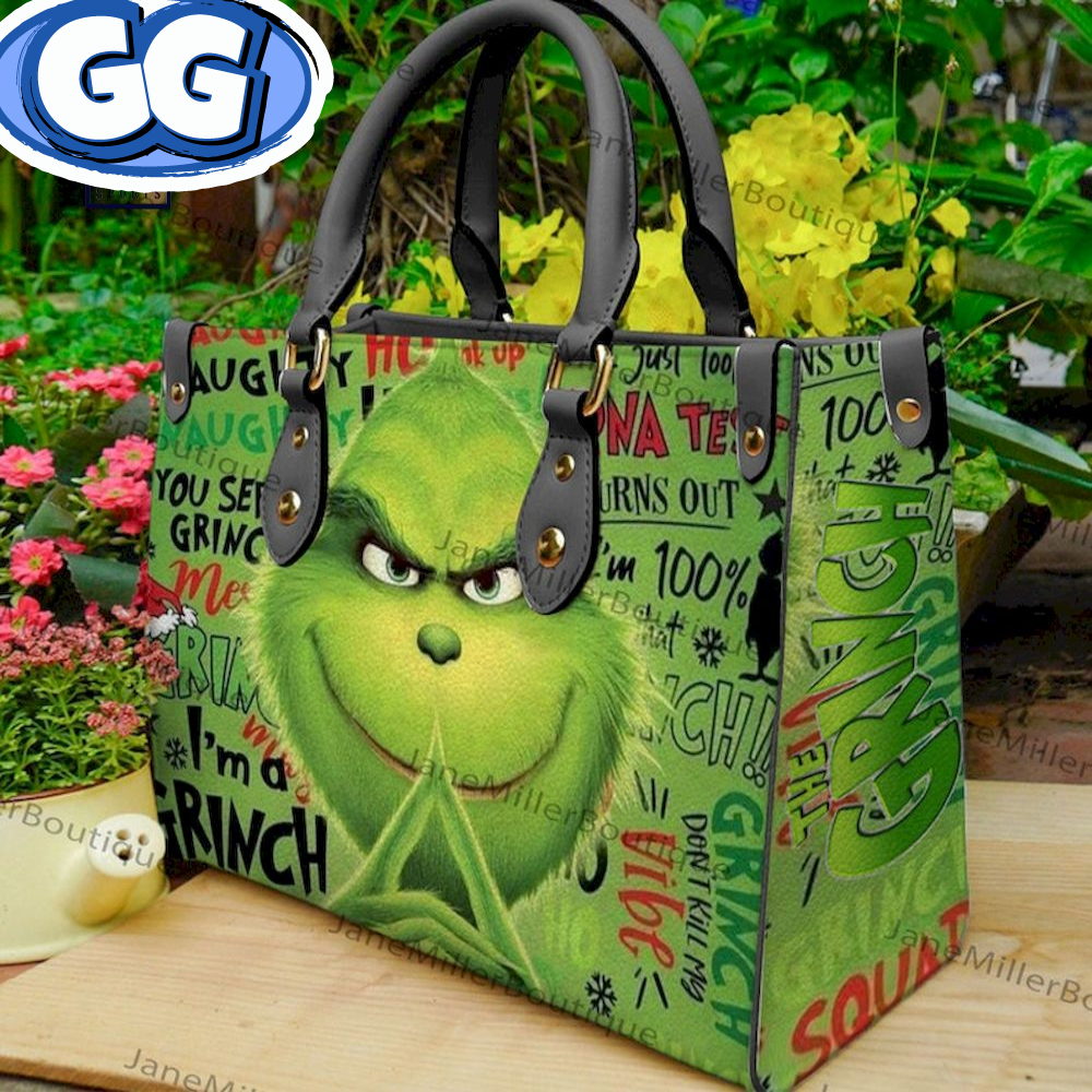 The Grinch Christmas Leather Bag.jpg