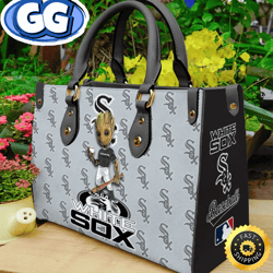 Chicago White Sox Groot Women Leather Hand Bag