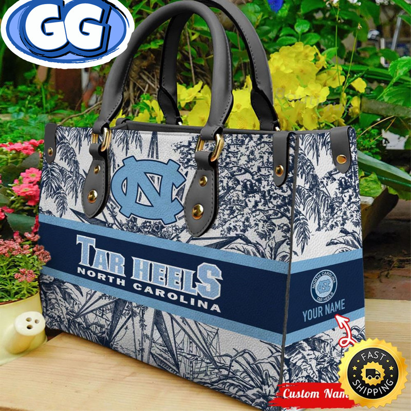 NCAA North Carolina Tar Heels Women Leather HandBag.jpg