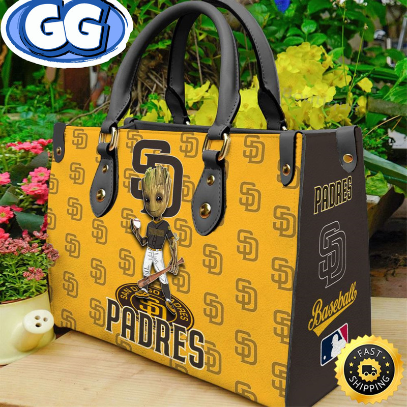 San Diego Padres Groot Women Leather Hand Bag.jpg