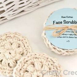 round face scrubby crochet patterns
