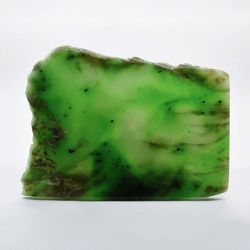 Green Jade polished on both sides