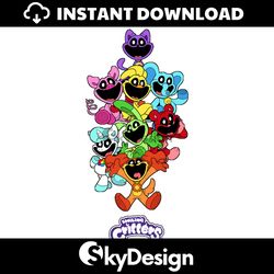 smiling critters poppy playtime character png