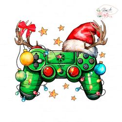 Christmas Lights Game Controller PNG