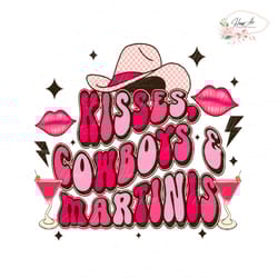 kisses cowboys martinis rodeo season png