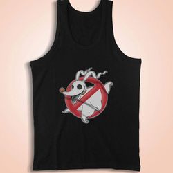 nightmare before christmas ghost busters men&8217s tank top