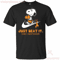 Just Beat It Kidney Cancer Warrior Orange Ribbon Tshirt HT207 0