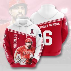 anthony rendon los angeles angels 3d printed hoodie/zipper hoodie