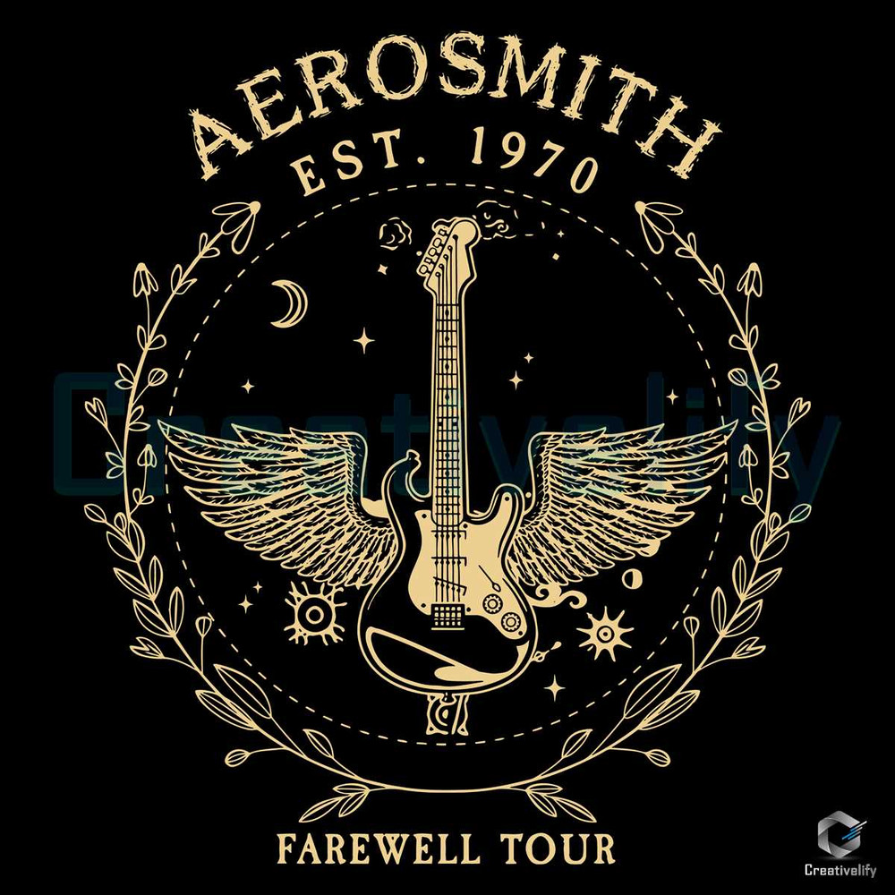 Aerosmith Farewell Tour SVG Heavy Metal Vintage File Design.jpg