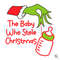 Baby Who Stole Christmas SVG Grinch Milk Bottle File.jpg