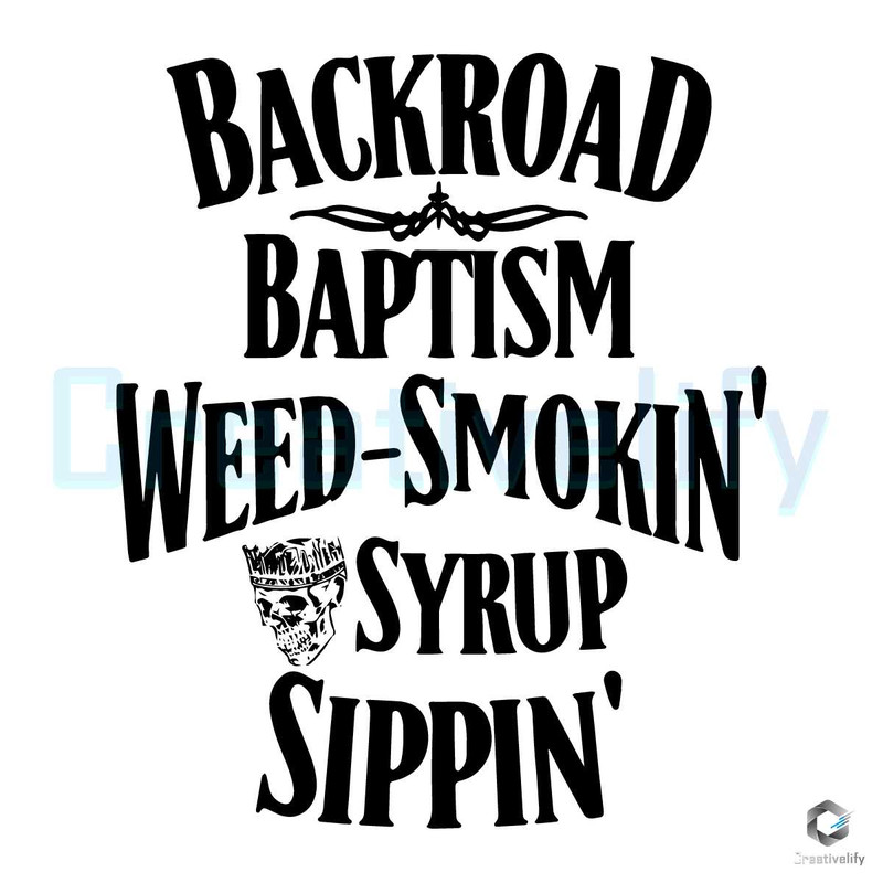Backroad Baptism SVG Jelly Roll Tour Vintage Digital File.jpg