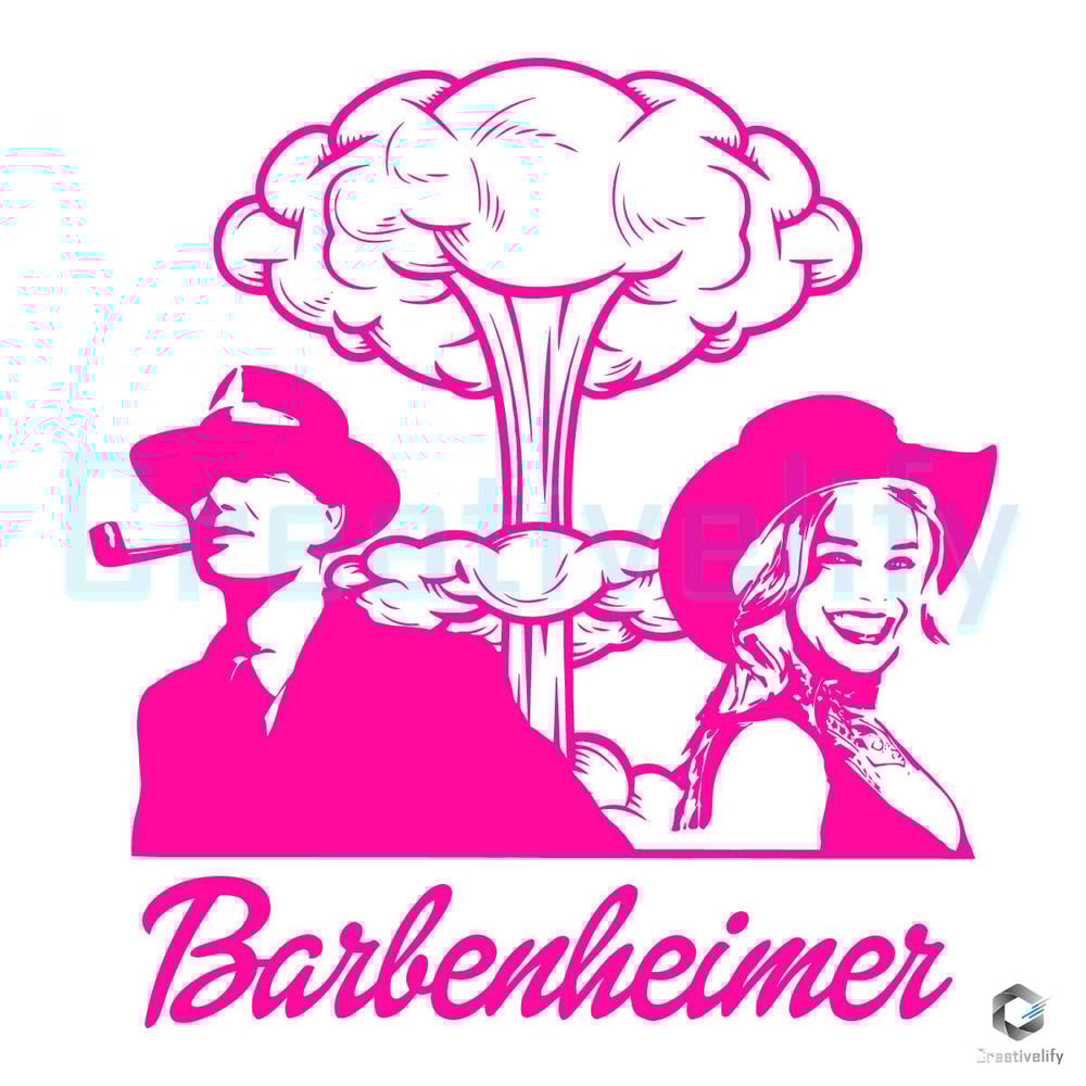 Barbenheimer Barbie Movie SVG Design Cricut File.jpg