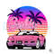 Barbie Glitter Car Png Sublimation Download.jpg