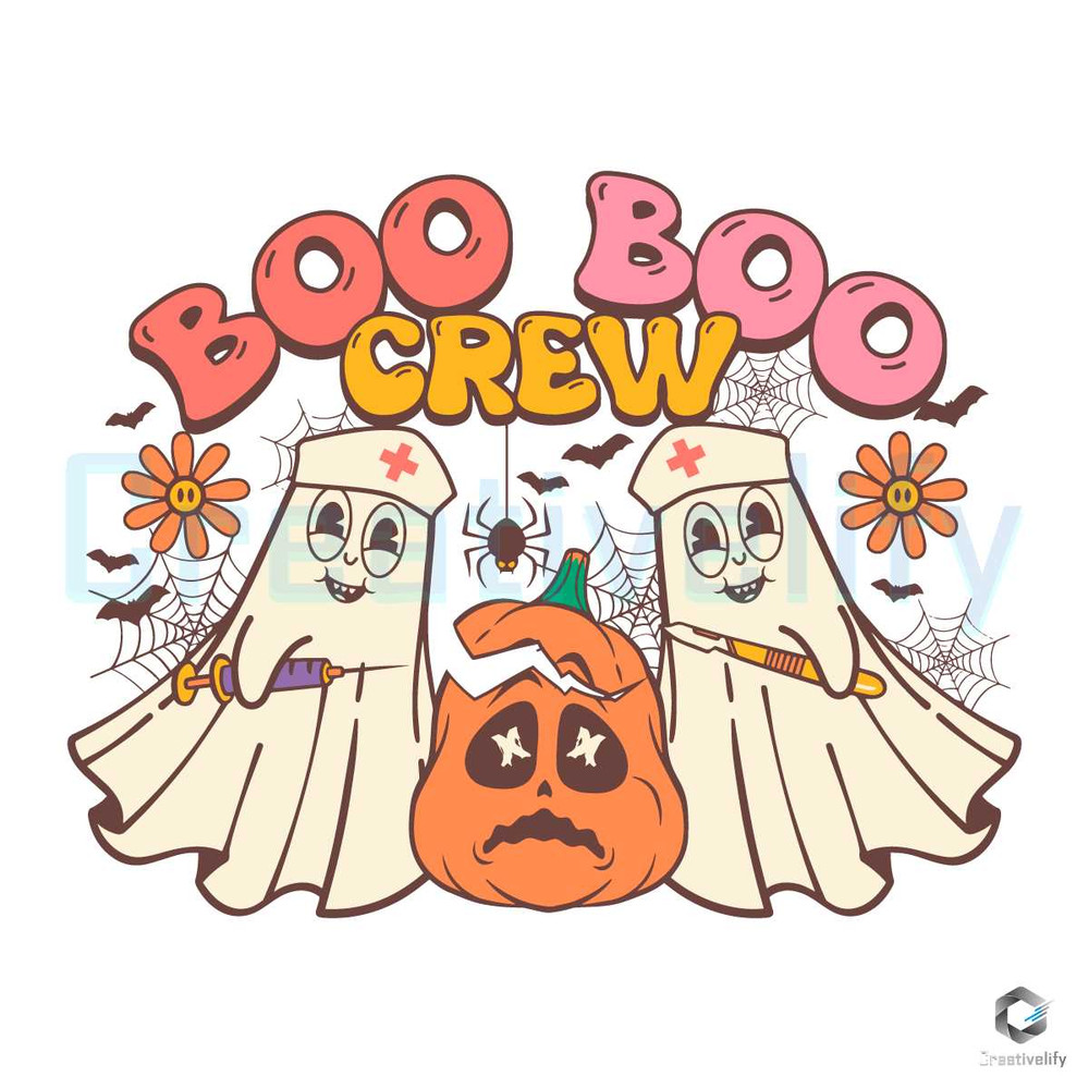 Boo Boo Crew Nurse SVG Horror Ghost Pumpkin File.jpg