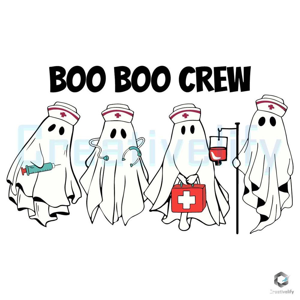 Boo Boo Crew Spooky Nurse SVG Halloween Vibes File.jpg