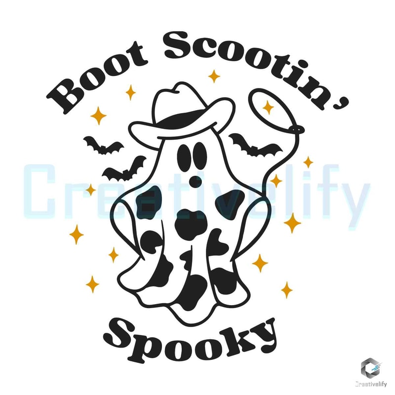 Boot Scootin Spooky Svg Ghost Halloween File For Cricut.jpg