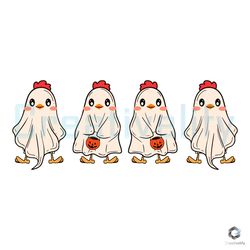 chicken lovers ghost svg farm animals halloween file