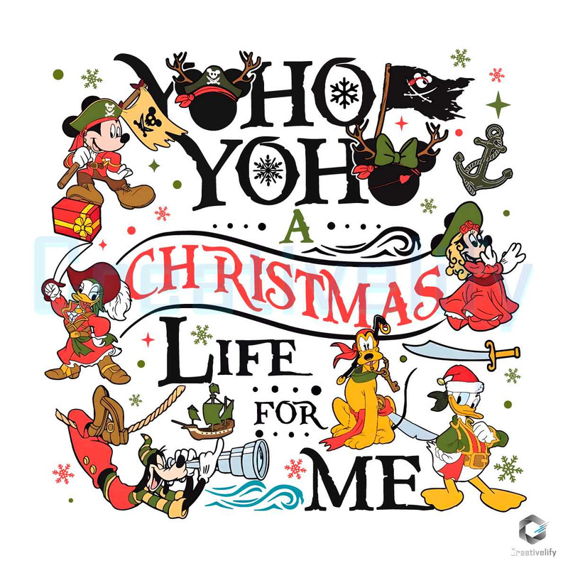 Christmas Life For Me PNG Mickey Pirates Of Caribbean File.jpg