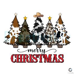 Christmas Tree Cowboy PNG Western Vibe File Download