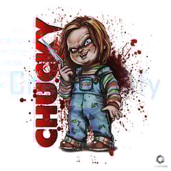 chucky horror doll png halloween sublimation download