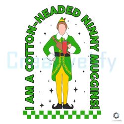 cotton headed ninny muggins svg buddy elf file