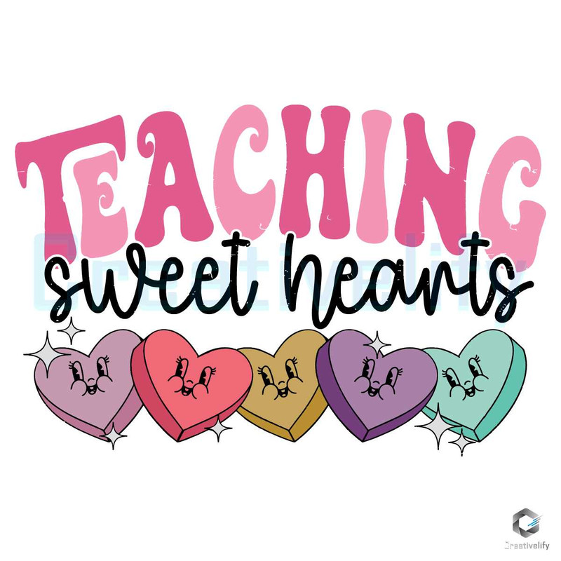 Cute Teaching Sweet Hearts SVG Valentine's Day File.jpg
