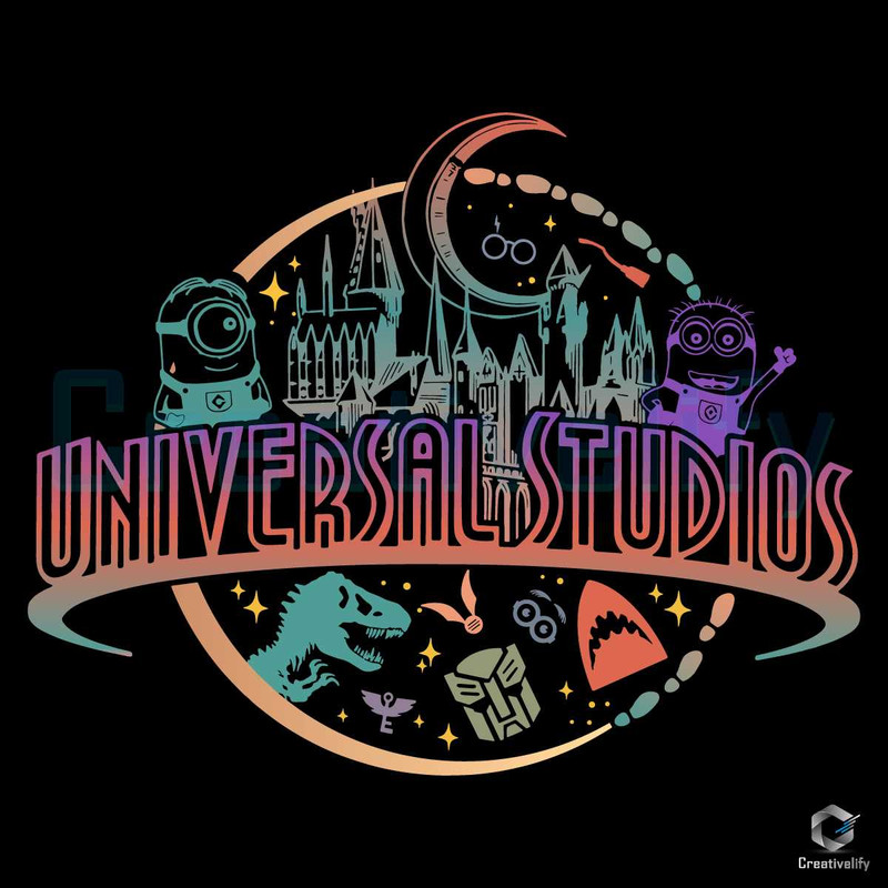 Disney Universal Studios SVG Disneyland Vintage File.jpg