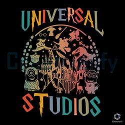 disney universal studios vintage svg file download-zenalyshop
