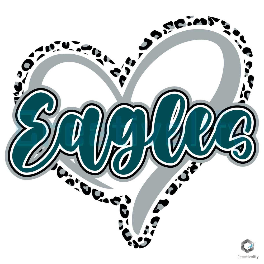 Eagles Heart Leopard Pattern SVG File Download.jpg