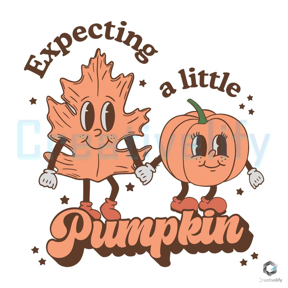 Expecting A Little Pumpkin SVG Fall Pregnancy File.jpg