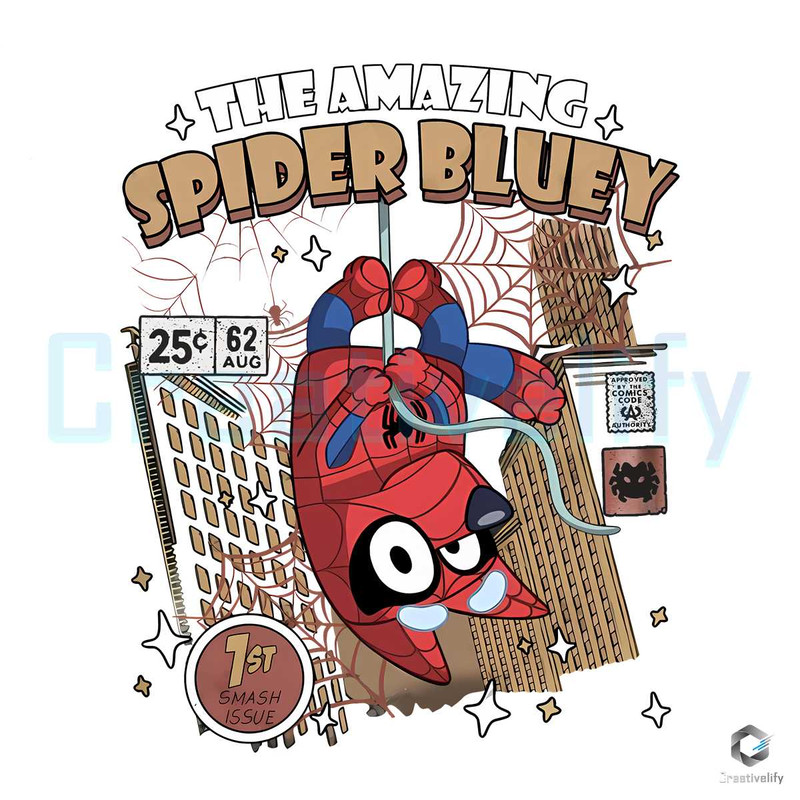 Free Amazing Spider Bluey Man Across PNG Spider Man File.jpg