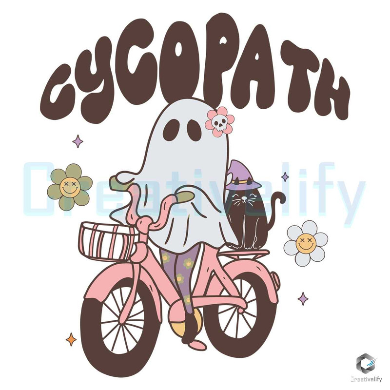 Free Cycopath Floral Ghost SVG File Digital Download.jpg