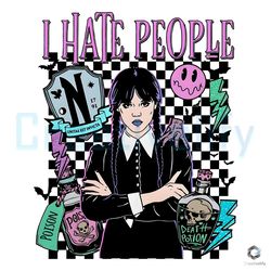 free i hate people wednesday png addams family file