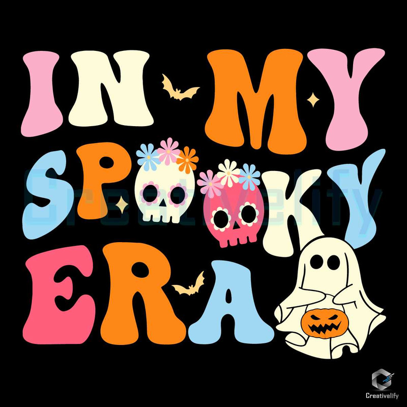 Free In My Spooky Era SVG Halloween Vintage Graphic File.jpg