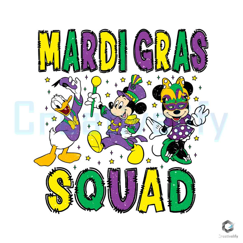 Funny Mardi Gras Squad PNG Disney Festival File Design.jpg