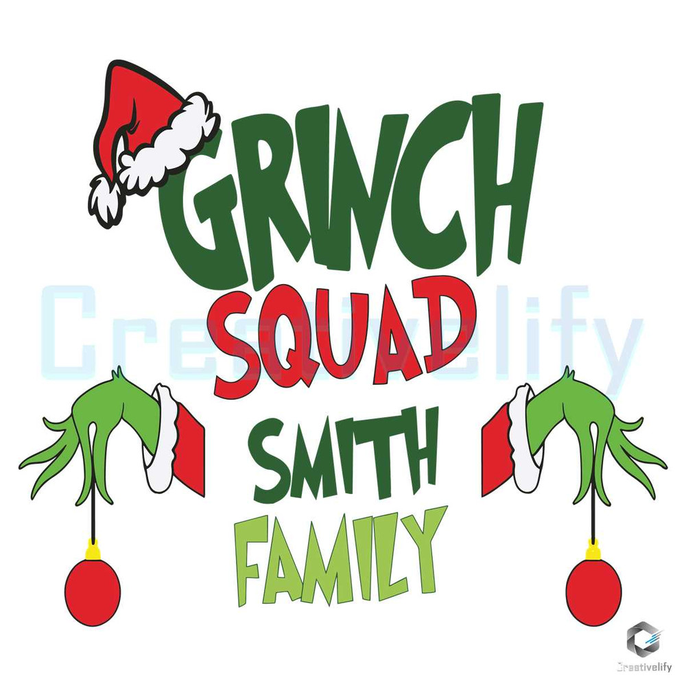 Grinch Squad With Family SVG Christmas Vibes Graphic File.jpg