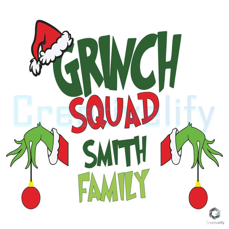 Grinch Squad With Family SVG Christmas Vibes Graphic File.jpg