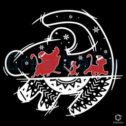 hakuna matata christmas svg disney animal kingdom file
