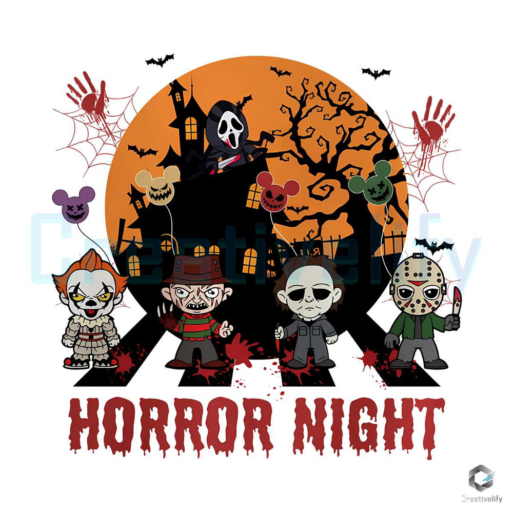 Horror Nights 2023 Halloween PNG Thriller Movie File Digital.jpg