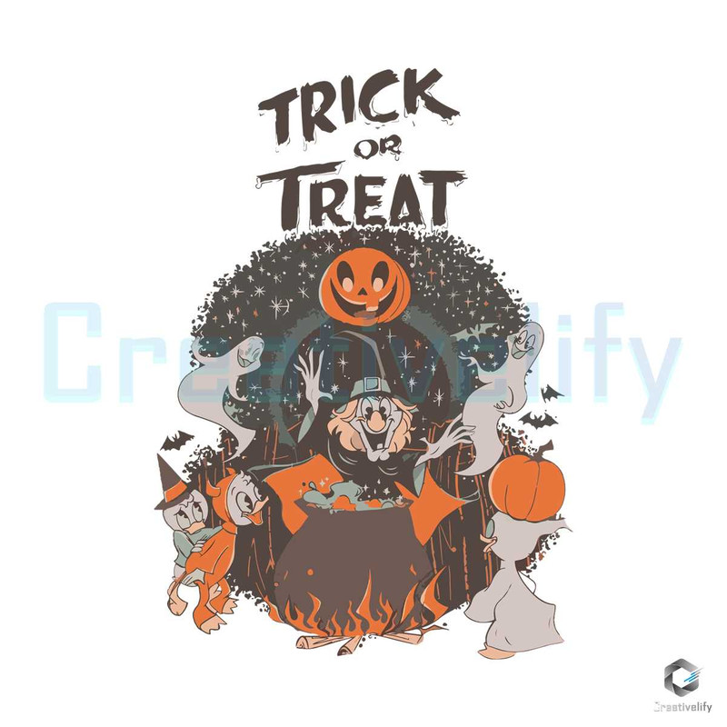 Huey Dewey Louie Duck SVG Witch Hazel Trick Or Treat File.jpg