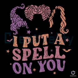 i put a spell on you svg sanderson sisters file for cricut