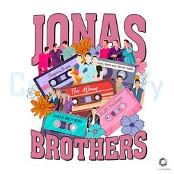 jonas brothers cassette png one night tour sublimation file