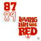 Loving Him Was Red SVG Swifties 87 89 Cutting Digital File.jpg