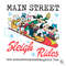 Main Street Sleigh Rides PNG Mickey Friends Vintage File.jpg