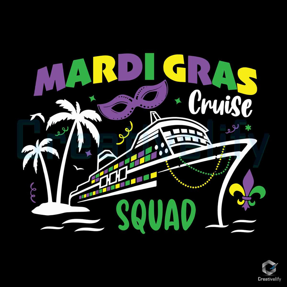 Mardi Gras Carnival Family SVG Cruise Squad File.jpg