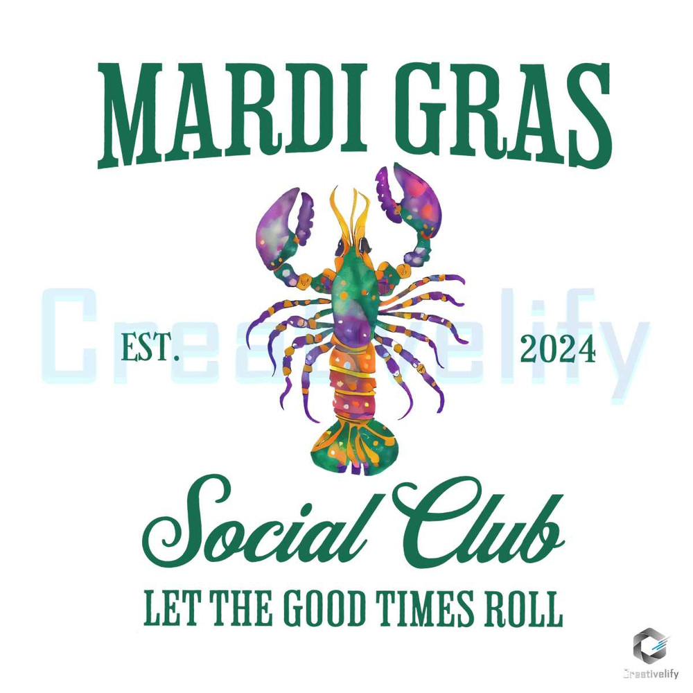 Mardi Gras Social Club PNG The Good Times Roll File.jpg
