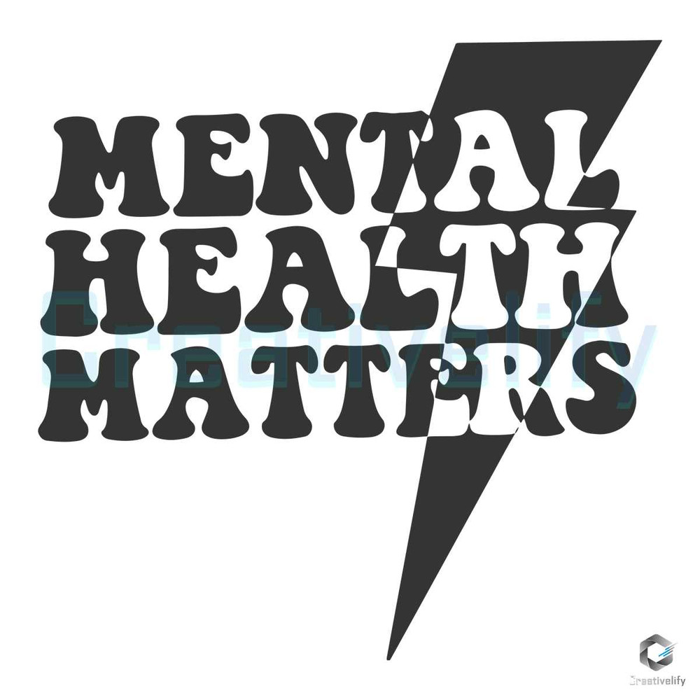 Mental Health Matters SVG Be Kind Mind Digital File.jpg