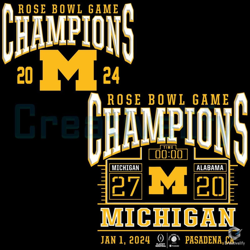 Michigan Wolverines 2024 SVG Rose Bowl Game Champions File.jpg